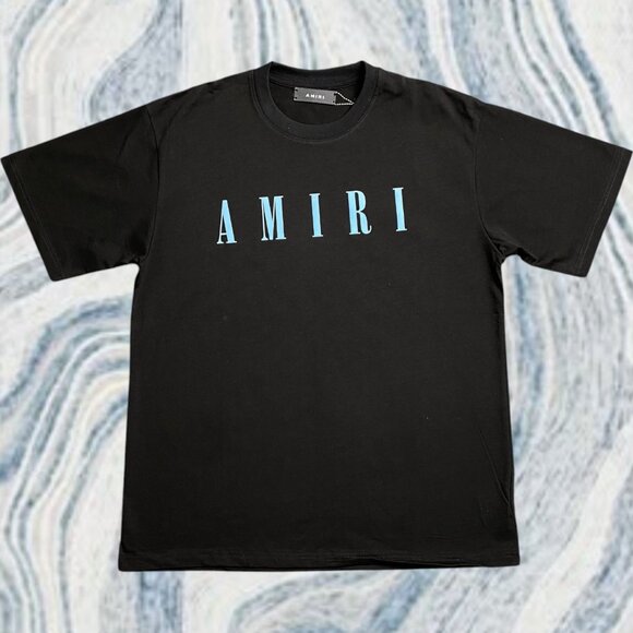 Amiri Men's Black Short Sleeve